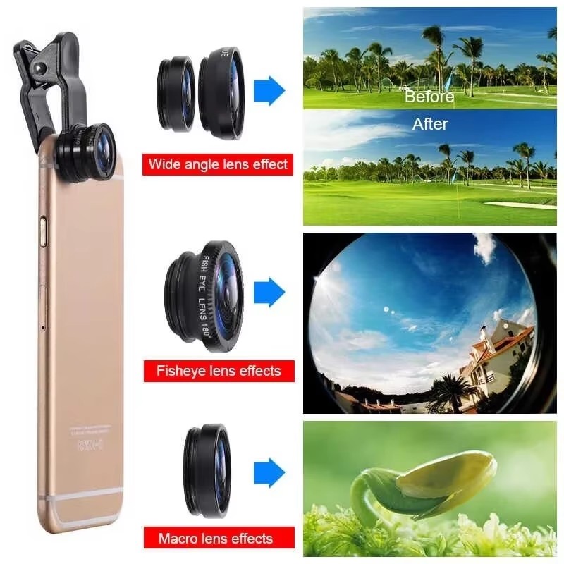 3In1 Mobile Phone Fish Eye Len - Fishing Camera review and price