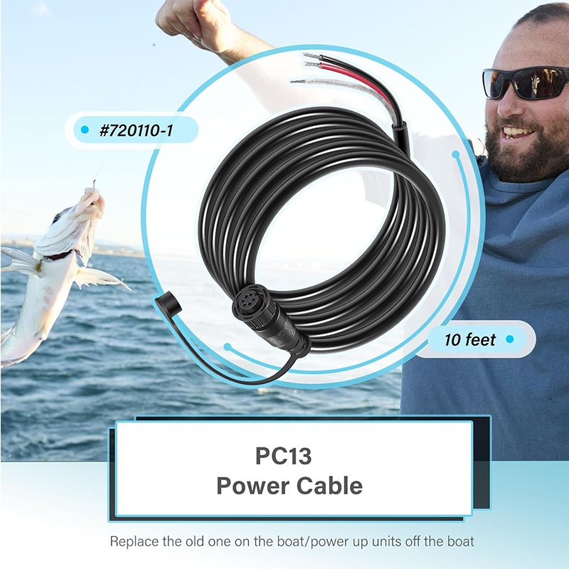 720110-1 PC13 Power Cable for  - Fish Finder Cable review and price