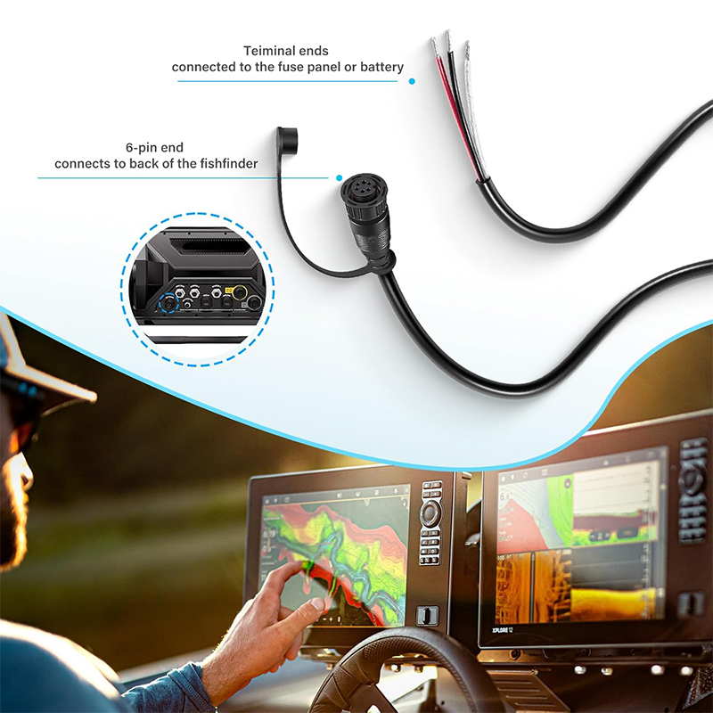 720110-1 PC13 Power Cable for  - Fish Finder Cable review and price