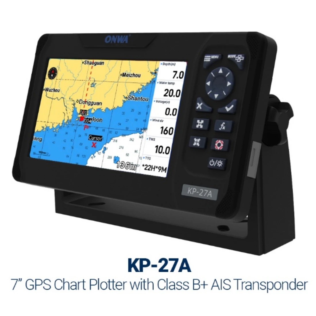 ONWA KP-27A 7-inch Color LCD G - Fish Finder Gps review and price